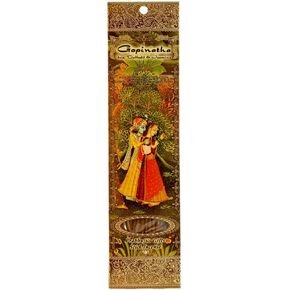 Prabhuji's Gifts Ganga Hand-Rolled Spiritual Incense Sticks from India - Aromatic Sticks - Stick Incense for Meditation - Yoga, Relaxation, & Aromatherapy Incense - Cinnamon, Lavender, and Jasmine