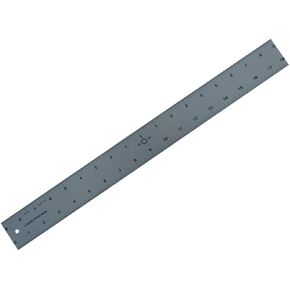 Ludwig Precision 18" Center-Finding Aluminum Straight Edge, 81218