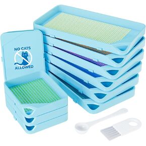 ARTDOT 30-Piece Stackable Tray Set Diamond Art Kits for Adults, Interlocking Diamond Painting Accessories and Tools(Blue)