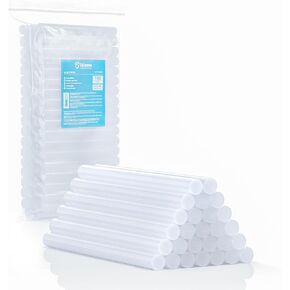 Mini Glue Gun Sticks, GoGonova 200 Pcs Clear Mini Glue Sticks, 0.27" Diameter and 4" Long Hot Melt Glue Sticks - Compatible with Most Mini Glue Guns