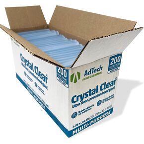 AdTech 220-145-5 4" Full Size Hot Glue Sticks, 4 inch, Clear