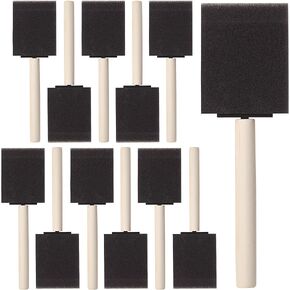 Bates- Foam Paint Brushes, 2 Inch, 16 Pack, Sponge Brushes, Sponge Paint Brush, Foam Brushes for Painting, Foam Brushes for Staining, Paint Sponges, Foam Brushes for Mod Podge Brushes