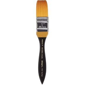 KINGART Premium Original Gold 9750-2 SKY WASH Series Artist Brush, Golden Taklon Synthetic Hair, Short Handle, for Watercolor, Acrylic and Gouache Painting, Size 2"