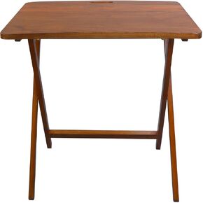 American Trails Arizona Folding Table with Solid American Hardwood - Sweet Oak