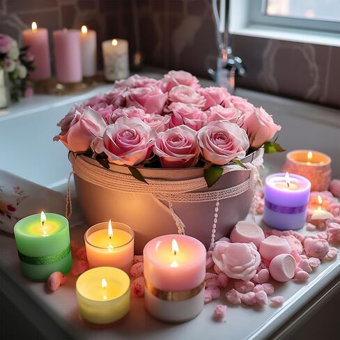 Candle Dye - 32 Colors Candle Wax Dye, Highly Concentrated Candle Color Dye, Oil-Based Liquid Candle Dye for Soy Wax, Candle Making - 5ml Each in Saudi Arabia
