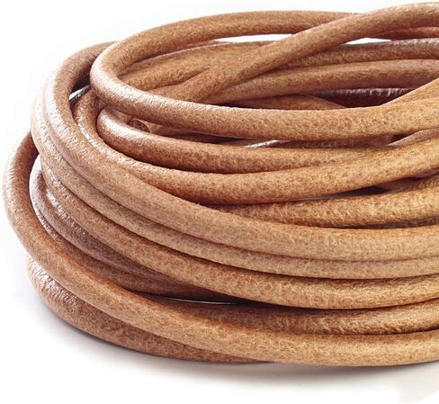 Lollibeads (TM) 2 مم أصلي من الحبل الجلدي الجولة سلسلة بلود 10 أمتار (10 ياردة) in Saudi Arabia