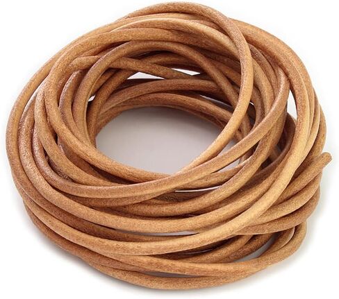 Lollibeads (TM) 2 مم أصلي من الحبل الجلدي الجولة سلسلة بلود 10 أمتار (10 ياردة) in Saudi Arabia