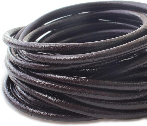 Lollibeads (TM) 2 مم أصلي من الحبل الجلدي الجولة سلسلة بلود 10 أمتار (10 ياردة) in Saudi Arabia