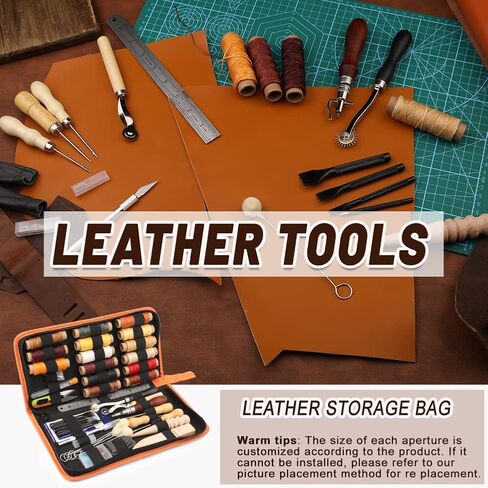 BUTUZE Upholstery Repair Kit, Leather Sewing Kit, Sewing Waxed Thread in Kuwait