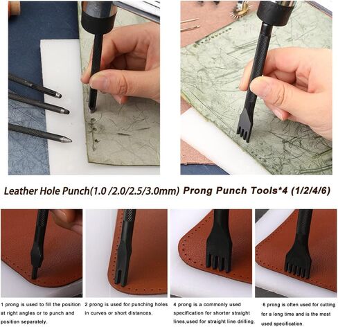 BUTUZE Upholstery Repair Kit, Leather Sewing Kit, Sewing Waxed Thread in Kuwait