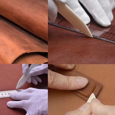 Genuine Bone Folder Tool Paper Creaser for Scoring Folding Creasing Crafting Origami Paper Scrapbooking Bookbinding Cards Leather Crafts Burnishing (100% Cattle Bone) in Saudi Arabia