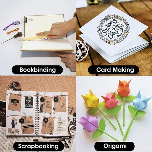 Genuine Bone Folder Tool Paper Creaser for Scoring Folding Creasing Crafting Origami Paper Scrapbooking Bookbinding Cards Leather Crafts Burnishing (100% Cattle Bone) in Saudi Arabia