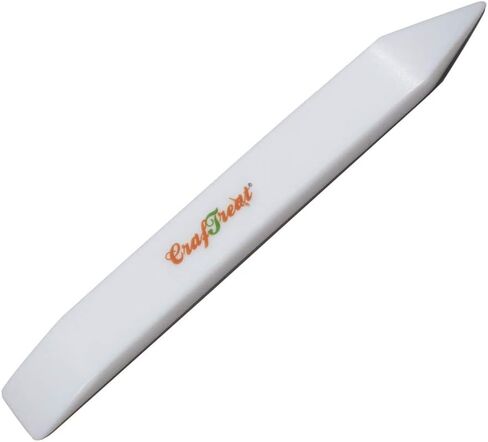 CrafTreat Teflon Bone Folder and Scoring Tool - Large Bone Folder - Paper Scorer for Paper Crafting, Bookbinding, Scrapbooking - Leather Burnishing Tool - Smooth, Ergonomic Tools (Large 1 pc) in Saudi Arabia