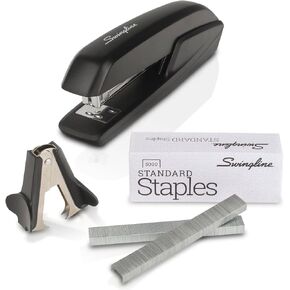 Swingline Stapler Value Pack, 20 Sheet Capacity, Jam Free, includes Standard Stapler, 5000 Staples and Staple Remover, Black (54551)