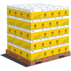 HP Papers | 8.5x 11 Paper | All-In-One 22 lb | 5 Ream Case - 2,500 Sheets | 96 Bright| Made in USA - FSC Certified | 207000C
