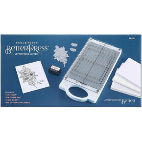 Spellbinders BetterPress Letterpress Machine/for Cardmaking and Paper Crafts/BP-001