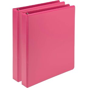 Samsill Plant-Based 2 Inch Durable D-Ring, Made in USA, View Binder, Eco-Friendly, USDA Certified Biobased, 2 Pack, Sage Green