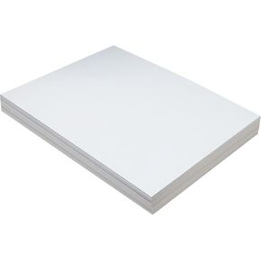 Pacon 5214 Heavyweight Tagboard, 18 x 12, White, 100/Pack
