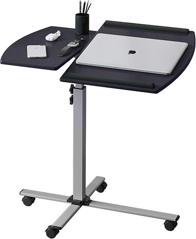 Techni Mobili Rolling Adjustable Laptop Cart, Graphite in Kuwait