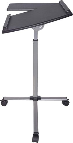 Techni Mobili Rolling Adjustable Laptop Cart, Graphite in Kuwait