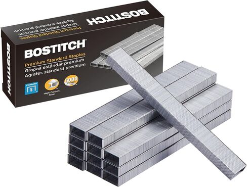 Bostitch Office Premium Standard Staples ، 1/4 "الشريط الكامل ، صندوق من 5000 Staples in Kuwait