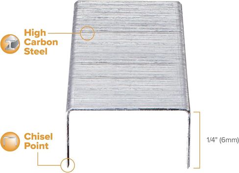 Bostitch Office Premium Standard Staples ، 1/4 "الشريط الكامل ، صندوق من 5000 Staples in Kuwait