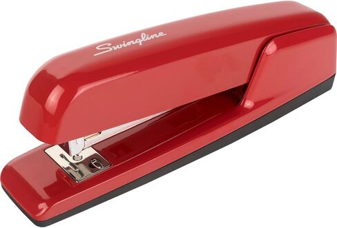 Swingline Stapler, 30 Sheet Capacity, 747 Business Stapler, Jam Free, Metal, Rio Red (74736) in Kuwait