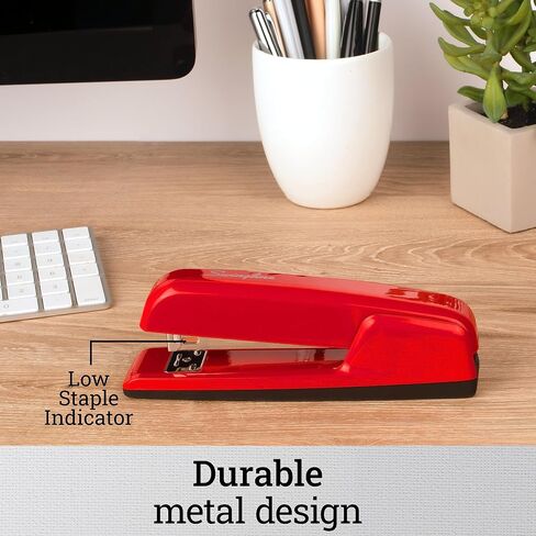 Swingline Stapler, 30 Sheet Capacity, 747 Business Stapler, Jam Free, Metal, Rio Red (74736) in Kuwait