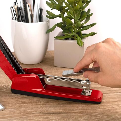 Swingline Stapler, 30 Sheet Capacity, 747 Business Stapler, Jam Free, Metal, Rio Red (74736) in Kuwait