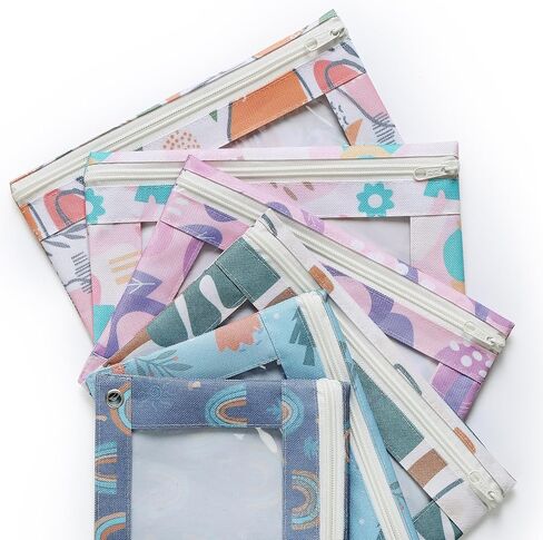 Mr. Pen Fabric Pencil Pouch مع 3 ثقوب الموثق ، الأسود ، مجموعة من 2 in Saudi Arabia