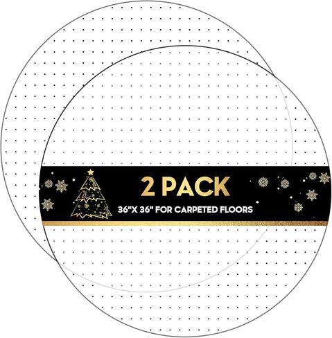 Office Chair Mat for Carpets, 36" × 36" Round Computer Chair Mat with Studs for Rolling Chair, Desk Floor Mat for Home and Office Carpet, Protects Floor Mats for Low Pile Carpeted Floors in Saudi Arabia
