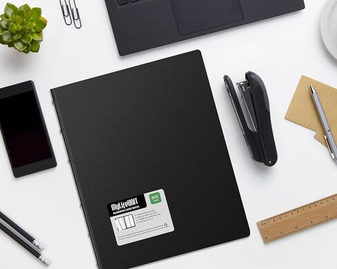 MyLifeUNIT Business Card Book, Name Card Holder Book with 600 Business Cards Capacity, Credit Card Book File Storage (Black) in Saudi Arabia