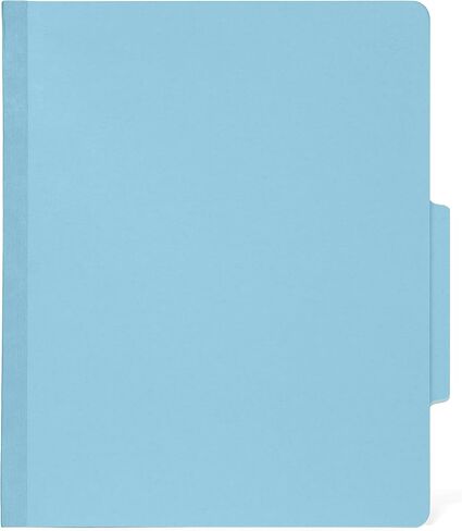 Blue Summit Supplies 10 Blue Classification Folders with 2 Dividers and 2 Inch Tyvek Expansions for Organizing Medical, Law, and Office Files in Saudi Arabia