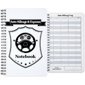 2 Pcs Auto Mileage & Expense Log Book for Car Taxes Vehicle Maintenance Expense Track Record Notebook Small Business Gas Miles Log Book for Driver 5 x 7.87 Inch(Novelty,Vivid Color)
