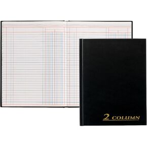 Adams Easy to Use Account Book, Black (ARB8002M)
