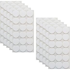 Sticky Tack Poster Stickers 350 Pcs Double Sided Adhesive Dots Round Putty Clear Stickers No Trace Sticky Putty Removable Waterproof Museum Putty for Festival Decoration 20mm(0.79") Sticky Dots in Saudi Arabia