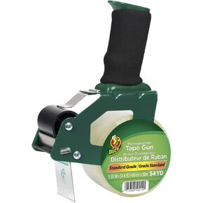 Duck Brand Standard Packaging Tape Refills - 4 Extra Long Rolls of Clear Packing Tape - Shipping, Mailing and Moving Supplies - 3" Core - 1.88 Inch x 100 Yards, Clear (240593)