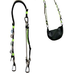 Black Purse Straps Replacement Crossbody, Paracord Woven Purse Bag Strap Adjustable Heavy Duty Shoulder Strap for Camera Cell Phone Water Bottle Canvas Rope Braided Bag Straps for Longchamp Handbag