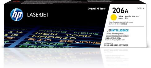 HP 206A Black and 206A Cyan, Yellow and Magenta Toner Cartridge Bundle (4 Pack)| Works Color LaserJet Pro M255, Color LaserJet Pro MFP M282, M283 Series in Saudi Arabia