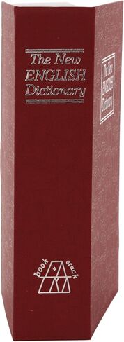 Sepox® Quins Book Book Large Safe Lock-Box ، مع قفل مزيج قابل لإعادة الاستقرار ، وغطاء ورقي حقيقي ، ومثالي لـ Dorm Safe ، ويتميز بالكلاسيكيات بما في ذلك: رحلة إلى الغرب ، و Art of War ، و Pack of 5pcs in Kuwait