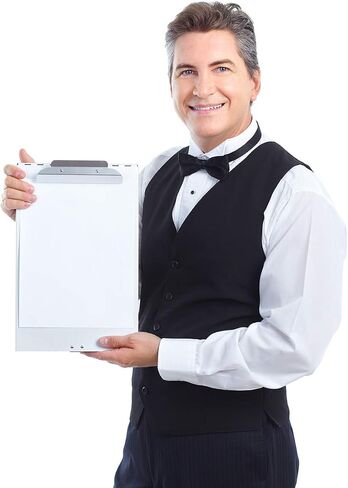 ZCZN المعاد تدويره من الألومنيوم الحافظة ، صندوق الحافظة ، حامل النموذج ، مناسب للمدرسة أو المكتب أو الموظفين الموظفين أو الطاقم الطبي ، 9.25 × 13.78 بوصة ، والفضة in Kuwait