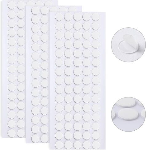 JANYUN 280Pcs Sticky Dot Stickers Clear Putty Sticky Tack for Decoration in Kuwait