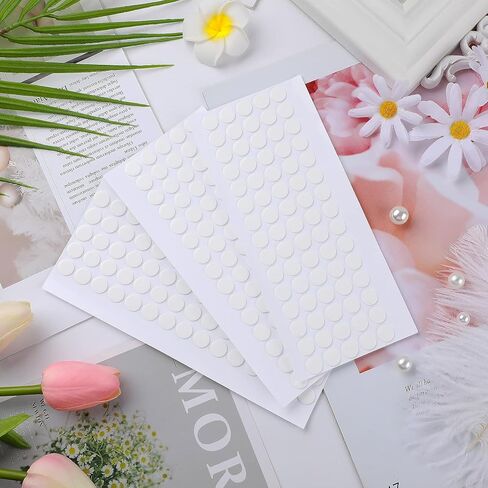 JANYUN 280Pcs Sticky Dot Stickers Clear Putty Sticky Tack for Decoration in Kuwait