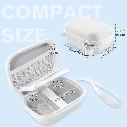 ProCase Small Digital Camera Case for KODAK PIXPRO FZ55/FZ53/FZ45/FZ43, Hard Shell Camera Case, Cute Compact Travel Carrying Protective Camera Storage Case for Kids -Black in Saudi Arabia