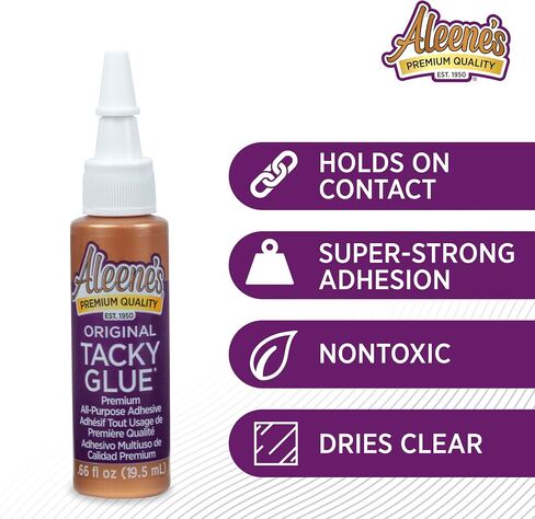 Aleene's Original Tacky Glue.66 FL OZ-18 Pack, Multi 18 Piece in Kuwait