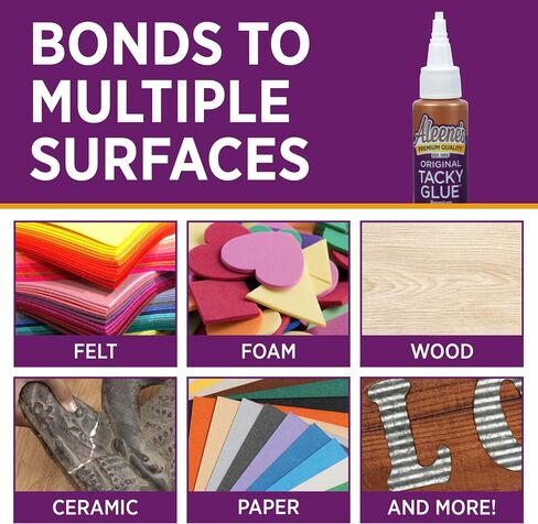 Aleene's Original Tacky Glue.66 FL OZ-18 Pack, Multi 18 Piece in Kuwait
