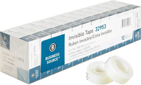 BSN32953 - Transparent Tape, 1 Core, 3/4x1000, 12/PK, Clear in Saudi Arabia