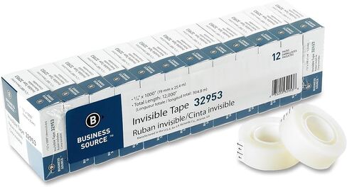 BSN32953 - Transparent Tape, 1 Core, 3/4x1000, 12/PK, Clear in Saudi Arabia