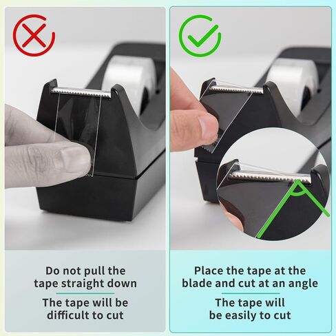 OWLKELA 12 Rolls Transparent Tape Refills, Clear Tape, All-Purpose Transparent Glossy Tape for Office, Home, School in Kuwait