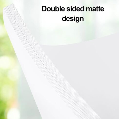 White Cardstock 8.5 X 11 ، 230gsm Cover Cardstock Paper ، 85 LB Stock Stock Brinter و Card Stock Paper للدعوات والخردة والحرف اليدوية وبطاقات DIY و DERITION و DRING (30 ورقة) in Kuwait